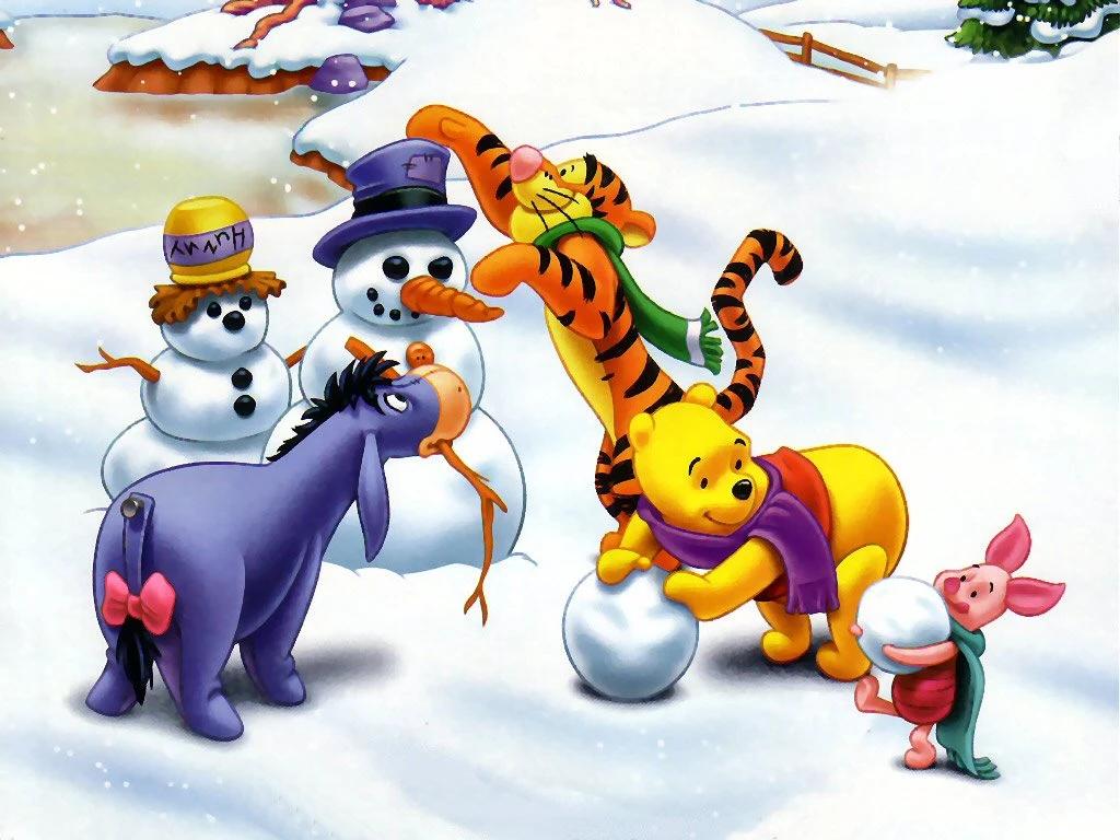 Wallpapers Tigger Cartoon Winnie The Pooh 1024x768