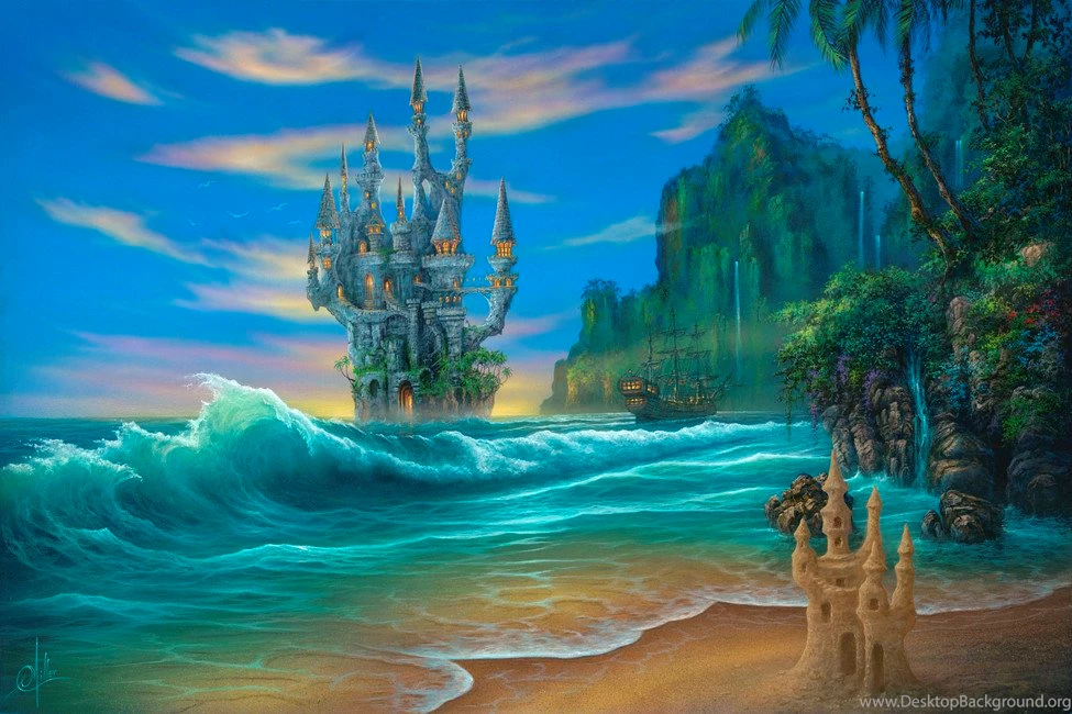 Fantasy Beach Wall Mural & Photo Wallpapers Photowall