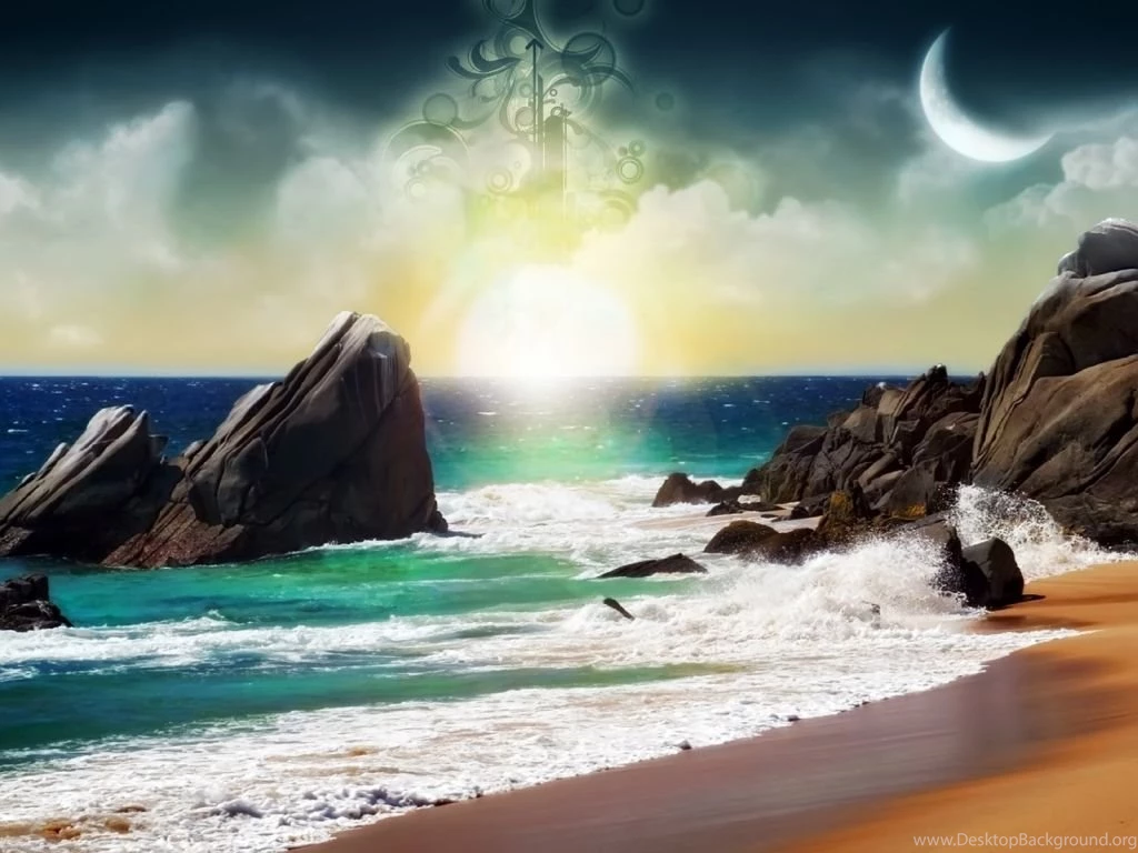 Fantasy Beach Wallpapers,Beautiful Beach & Sea Wallpapers ...