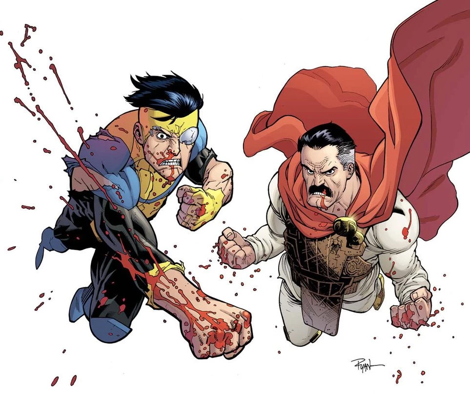 Invincible And Omni man By RyanOttley On DeviantArt