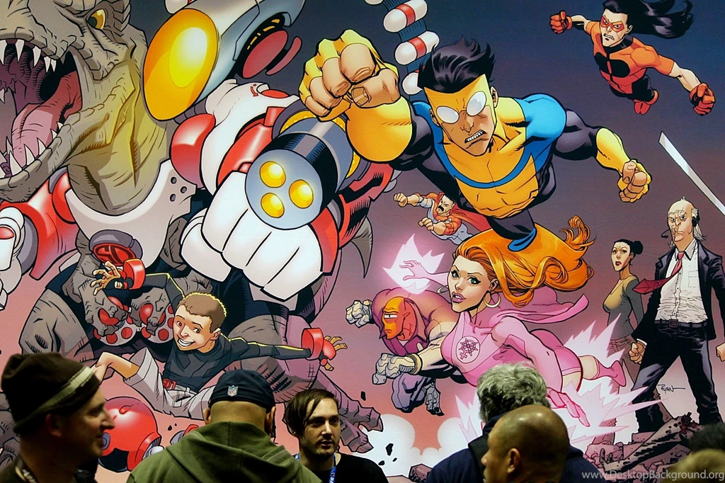 Invincible Comic Poster