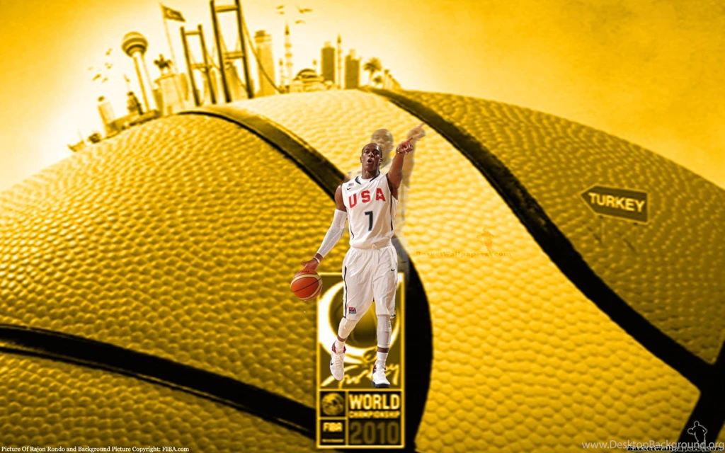 Rajon Rondo USA Team Widescreen Wallpapers