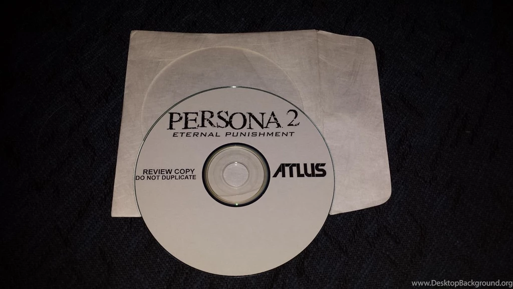 Persona 2 Eternal Punishment PS1 Atlus Trade Demo Video Game ...