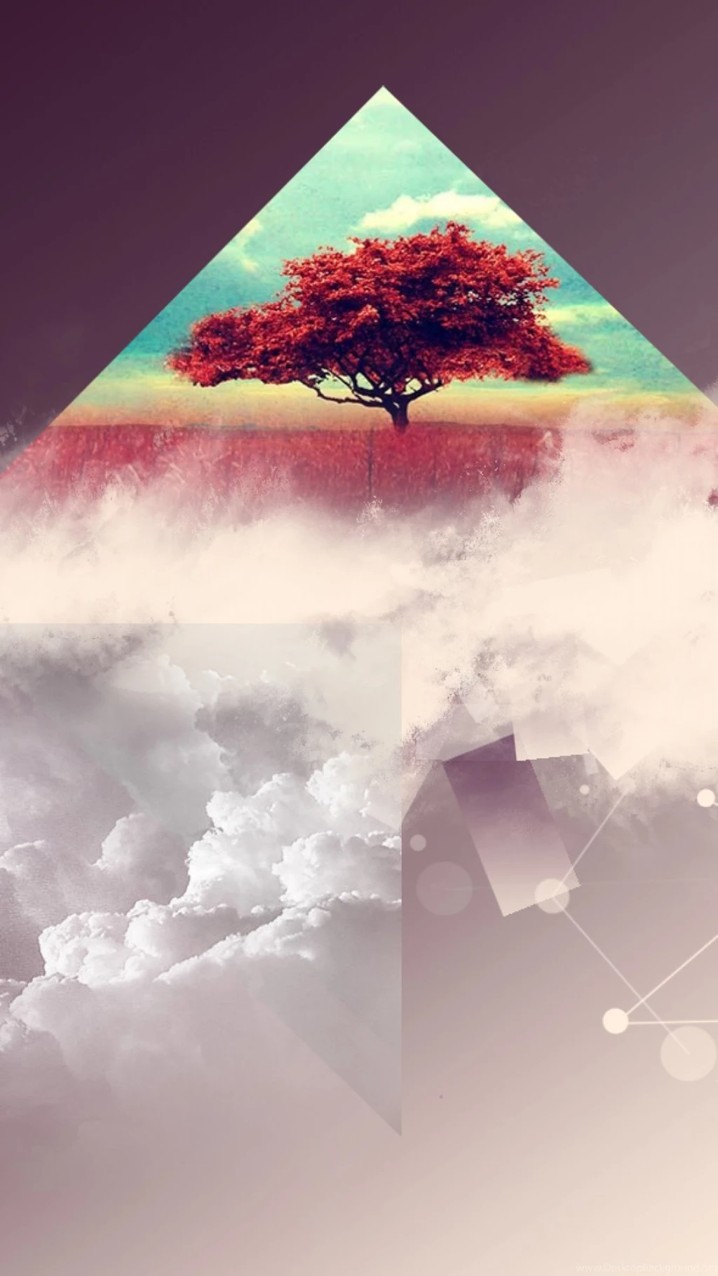 Hipster Triangle Post Modern Abstract Minimalist Art iPhone 5 ...