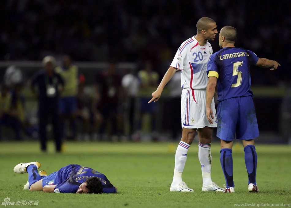 Trezeguet Braid Solution – Zidane And Materazzi Pictures, Football ...