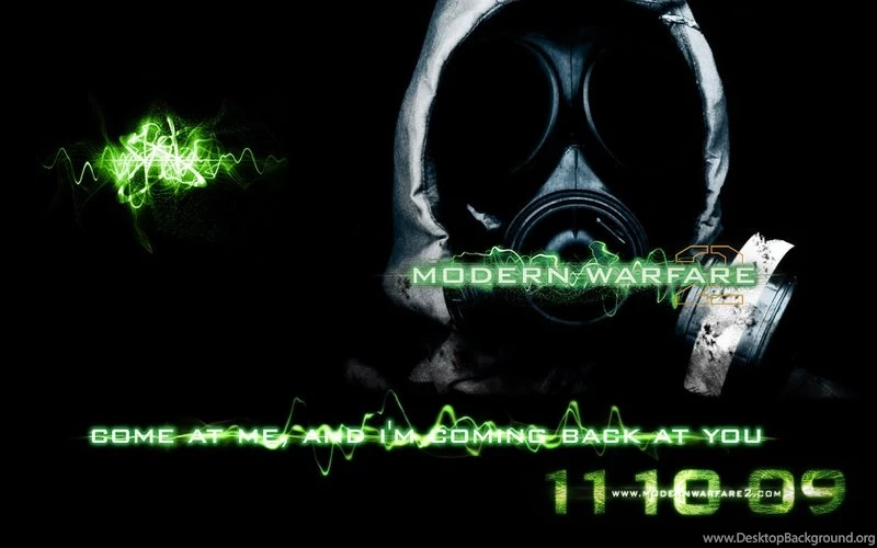 CoD MW2 CoD WaW Call Of Duty Modern Warfare 2 Poster – Video Games ...