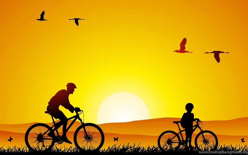 HD Morning Sunrise Vector Wallpapers For PC Full Size ...