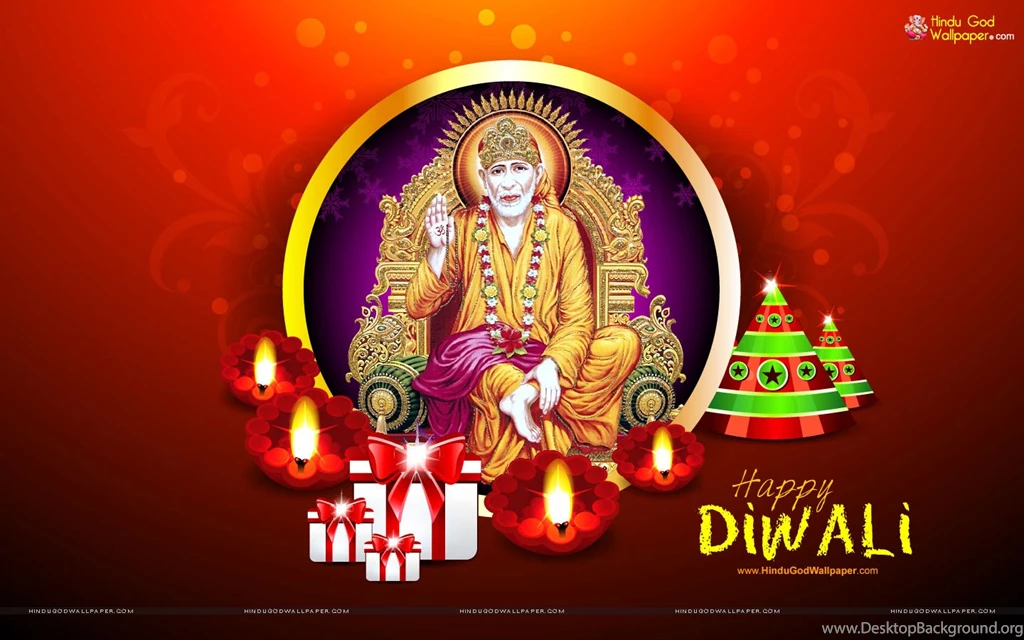 Shirdi Sai Baba Diwali Wallpapers Free Download