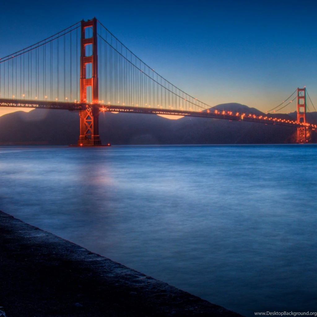 Golden Gate Bridge iPad 3,4 & Air Wallpapers