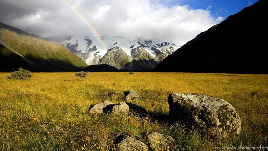 New Zealand Sefton Peak Wallpapers 1920x1080 Wallpapers Download ...