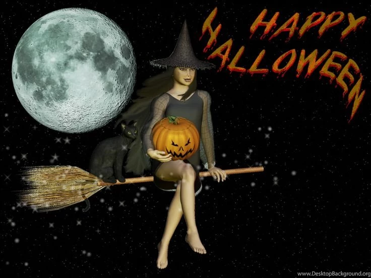 Surprising sexy halloween witch wallpaper sexy anime halloween ...