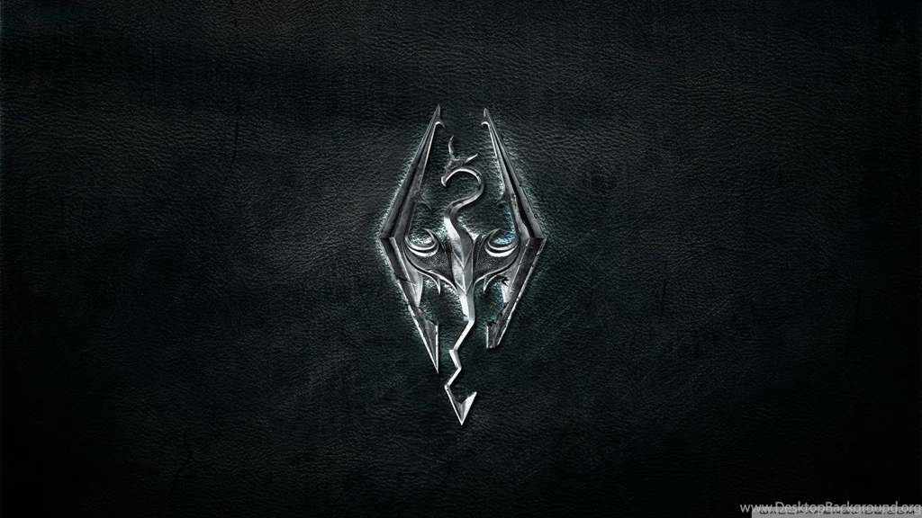 Skyrim Logo HD Desktop Wallpapers : High Definition : Fullscreen ...