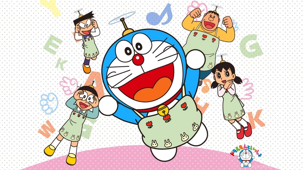 Wallpapers Doaremon Cartoon Happyness Doraemon Hd Quality 1366x768 ...