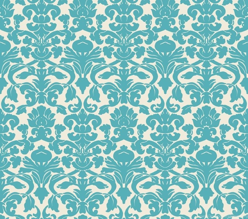 Blue And White Damask Wallpapers Wallpapers HD Fine
