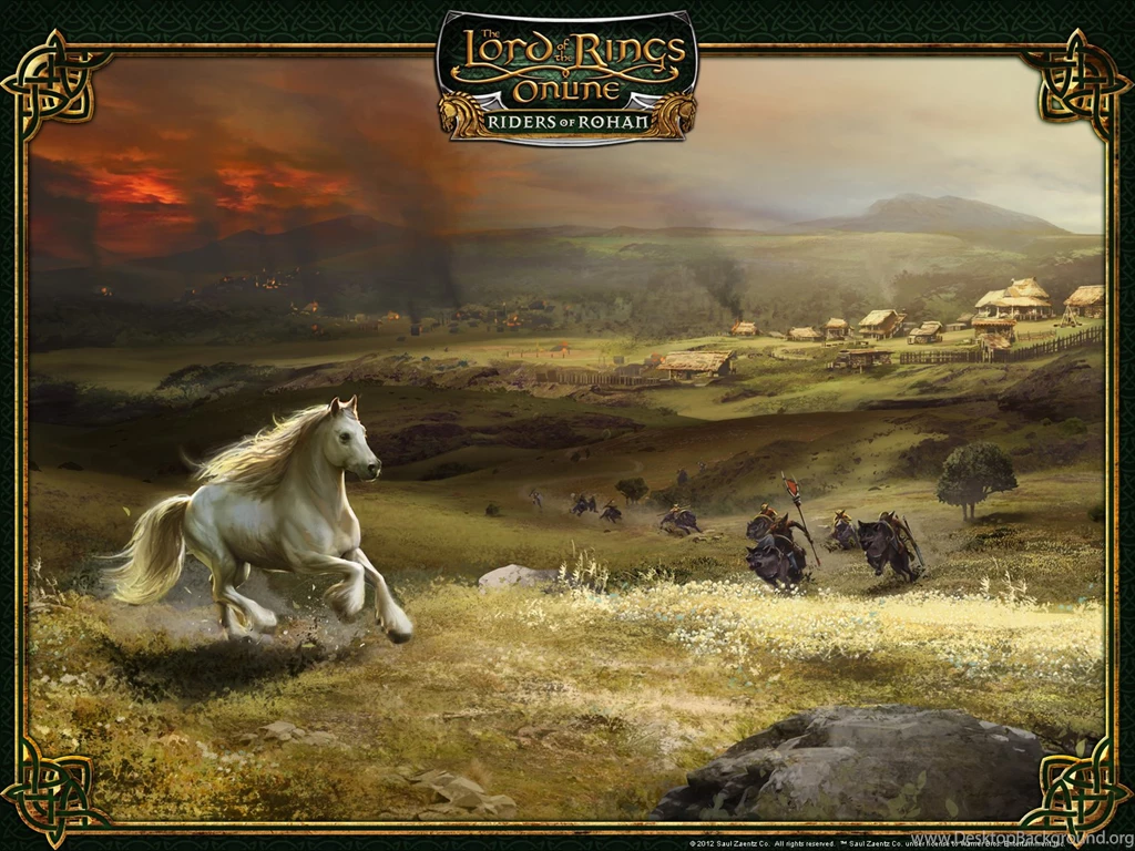 MMORPGMore: LOTRO'S ROHANIAN WALLPAPERS