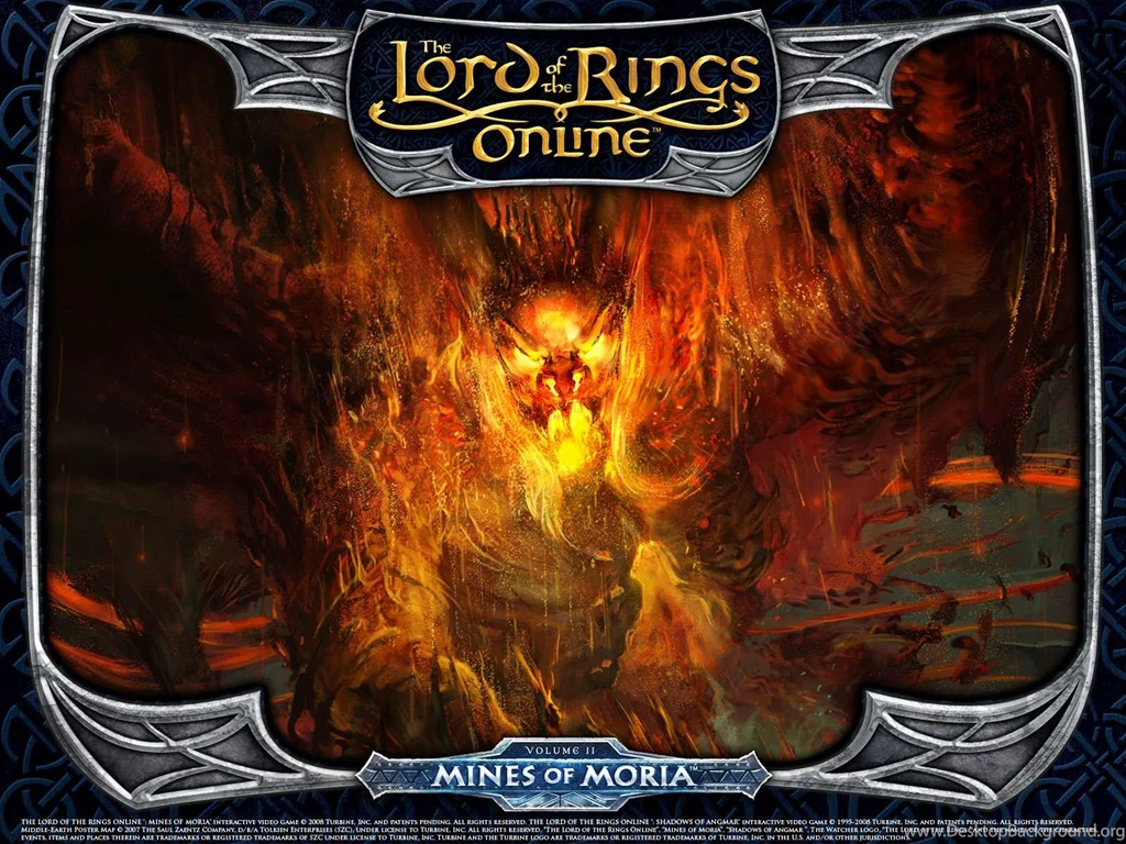 The Lord Of The Rings Online LOTRO Wallpapers   Balrog Wallpapers ...