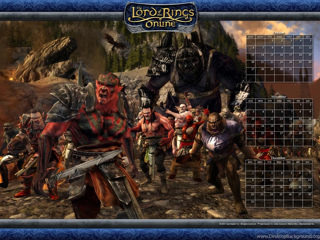 LOTRO Desktop Wallpapers Q4 2013
