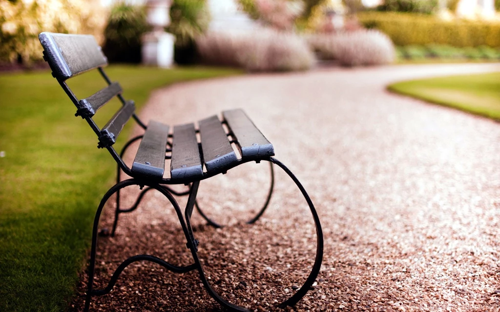 Lovely Park Bench HD Wallpapers