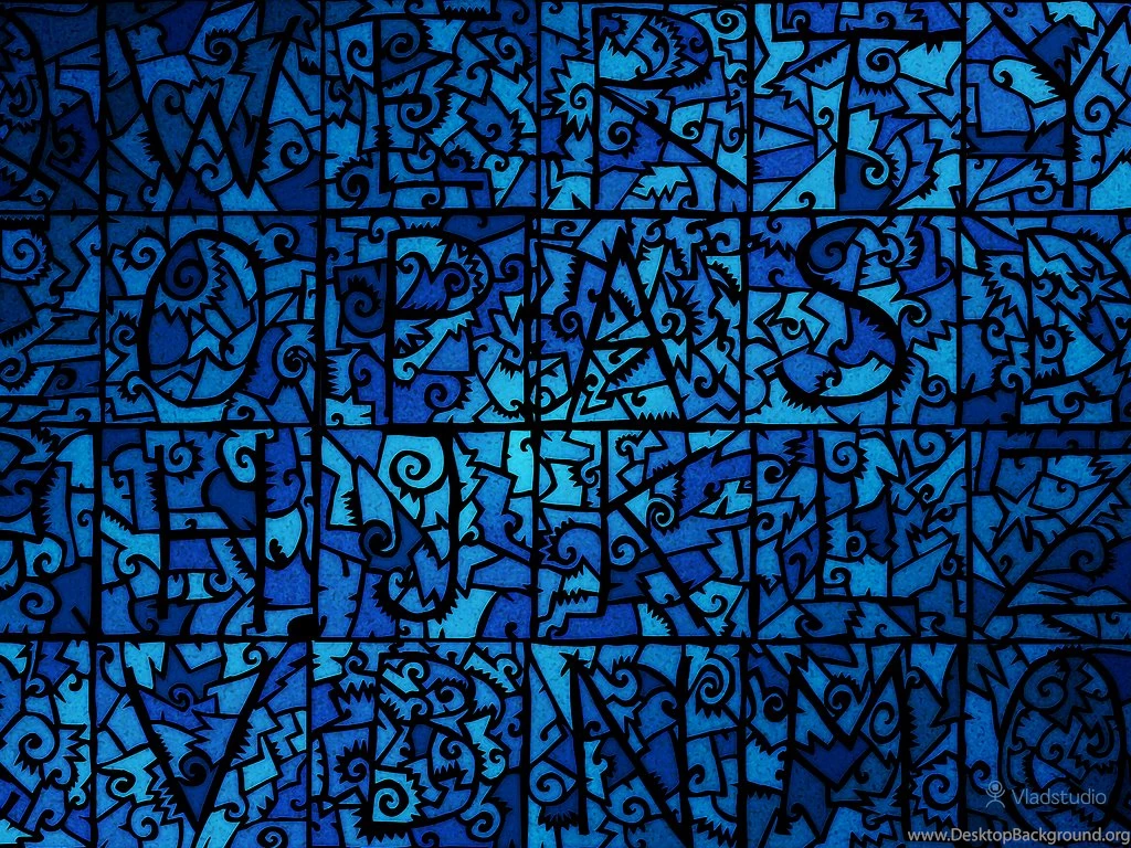 Old Stained glass Window · Desktop Wallpapers · Vladstudio