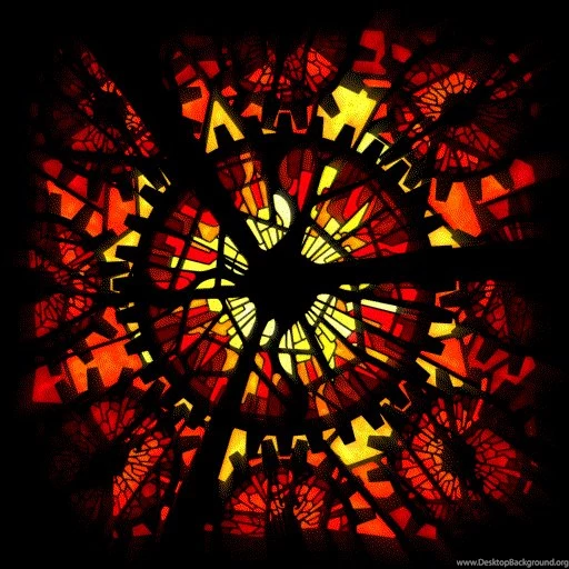 Mechanist Stained Glass Window By Plutonia V41 On DeviantArt