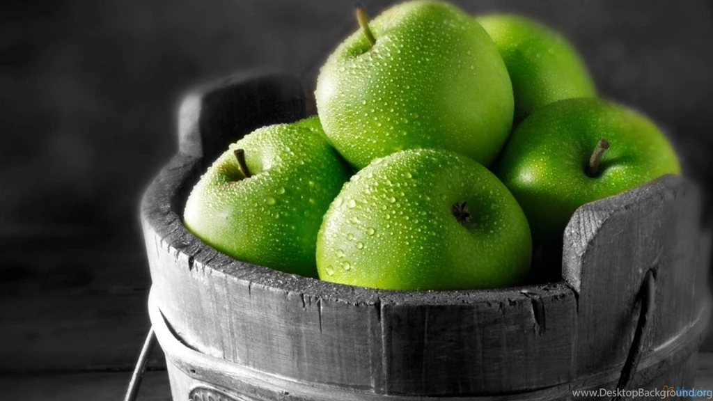 Desktop Hd Green Apple Fruit Image