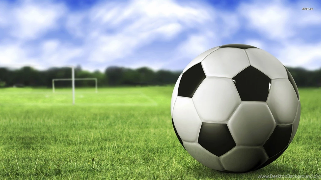 Soccer Field Backgrounds With Ball