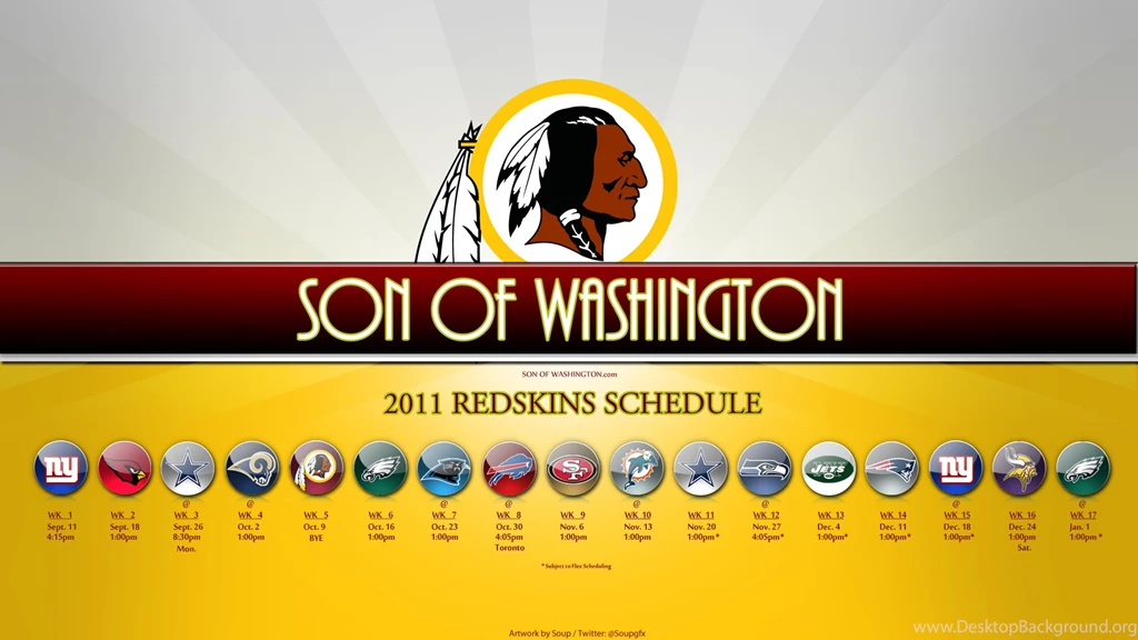 Redskins Wallpapers Schedule