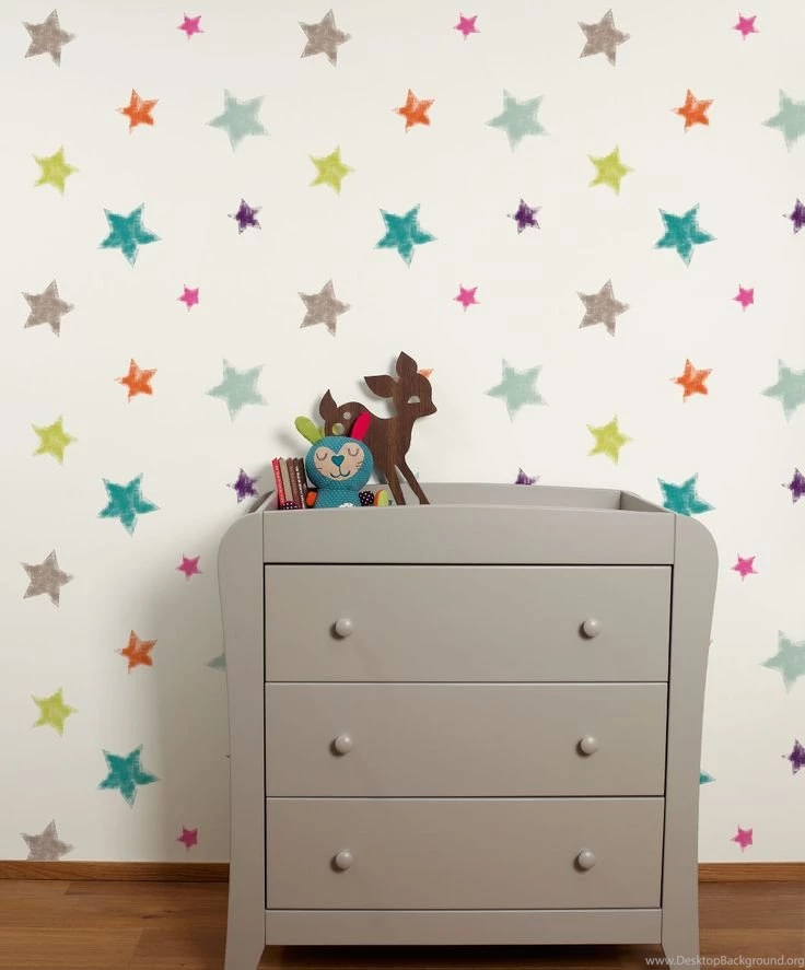 Deauville Stars Wallpapers An Light Grey Wallpapers With An All Over ...