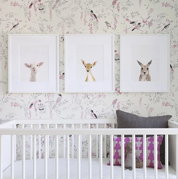 Nursery Room Ideas :: The Animal Print Shop   Simplified Bee