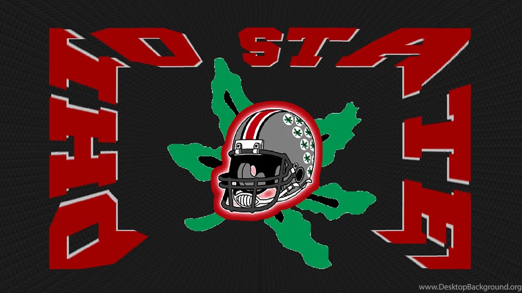 OHIO STATE HELMET ON A BUCKEYE LEAF   Ohio State Football ...