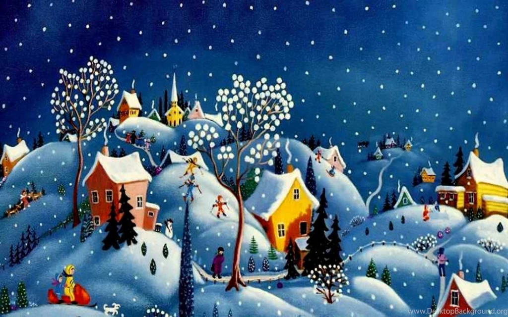 Beautiful Christmas Village