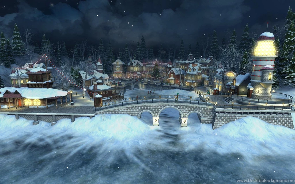 Christmas Village Wallpapers Wallpapers Cave