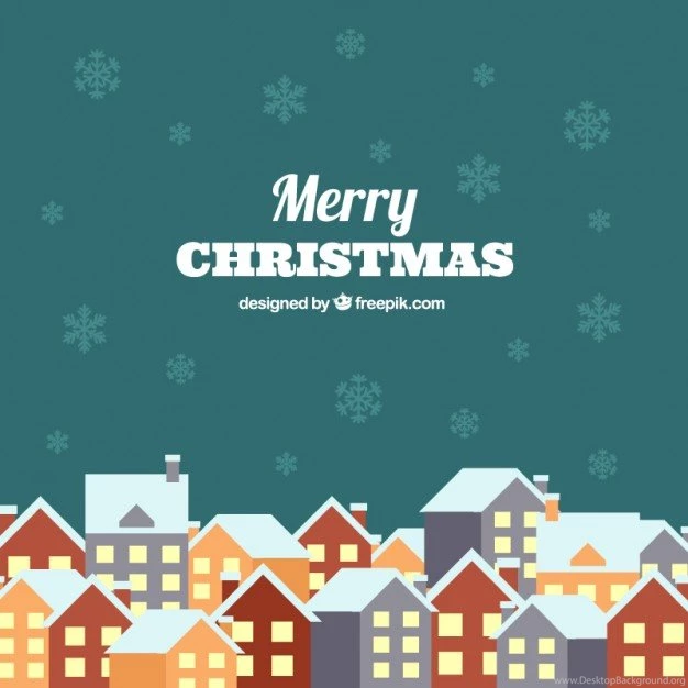Christmas Village Vectors, Photos And PSD Files