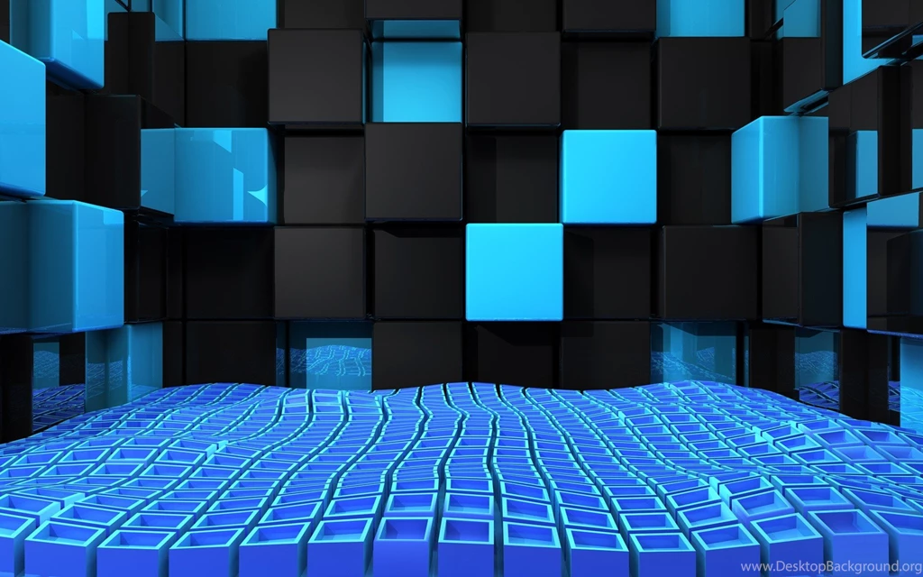 Blue To Black Fade Backgrounds Wallpaper, Black, Blue, Simple