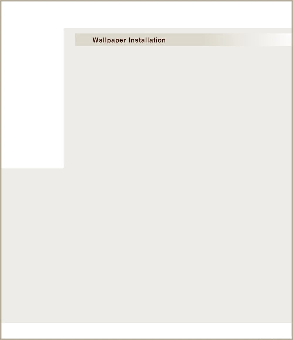 Wallpapers Installation