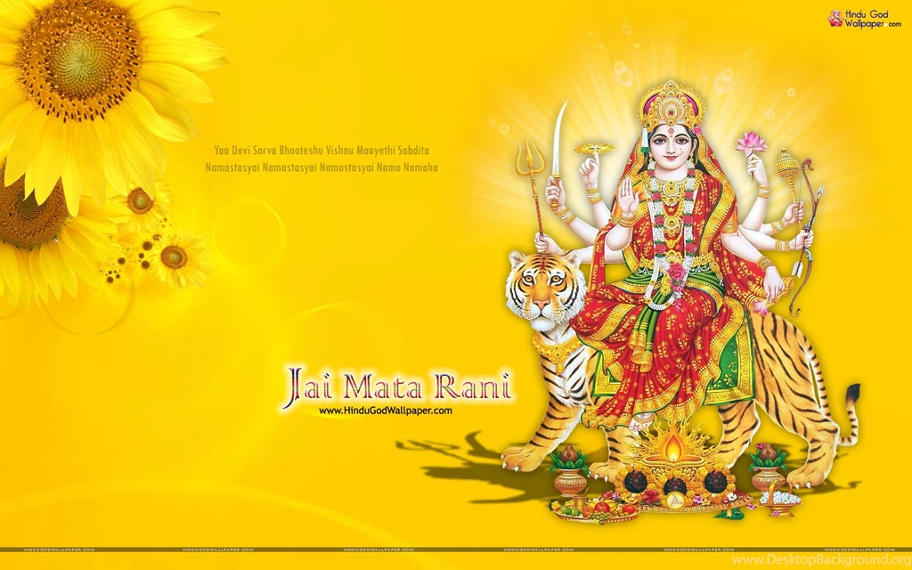 Hindu God Wallpapers: Mata Rani HD