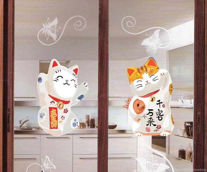 Aliexpress.com : Buy Free Shipping Removable Clear Frosted Lucky ...