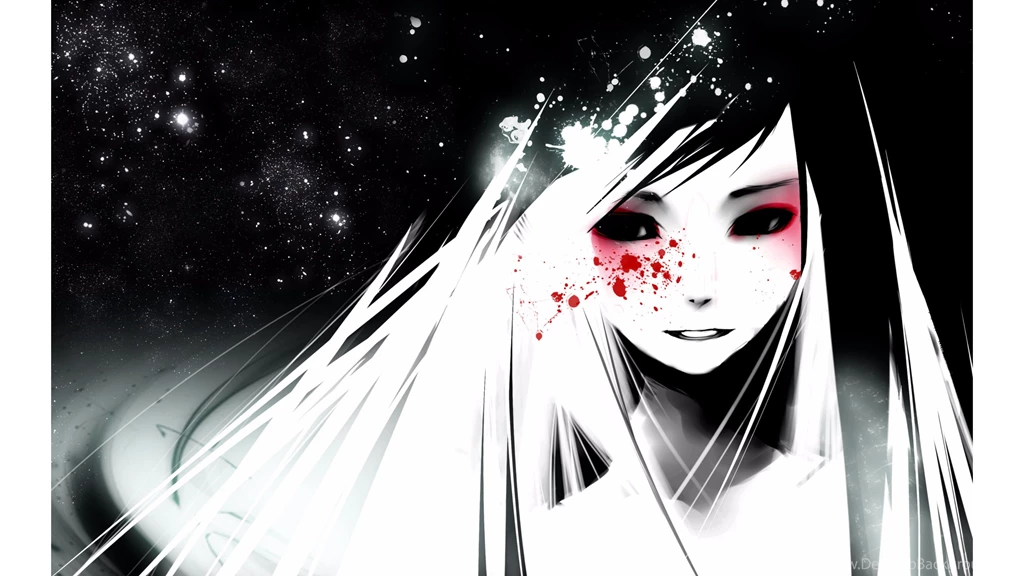 Black And White Anime 4K Wallpapers