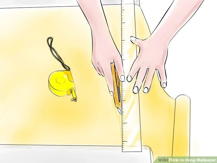 5 Ways To Hang Wallpapers WikiHow