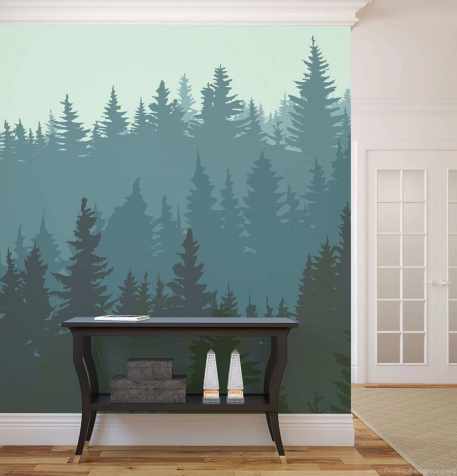 10 Breathtaking Wall Murals For Winter Time
