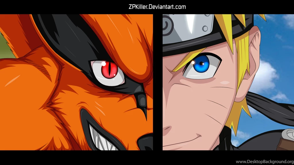 Kurama And Naruto Wallpapper By ZPKiller On DeviantArt