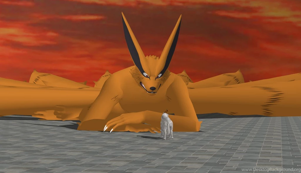 Kurama And Wolf. XNALara XPS Wallpapers Naruto By Agrael34 On ...