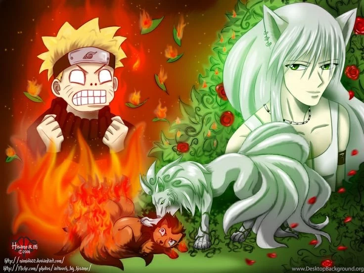 Kurama In Fox Form