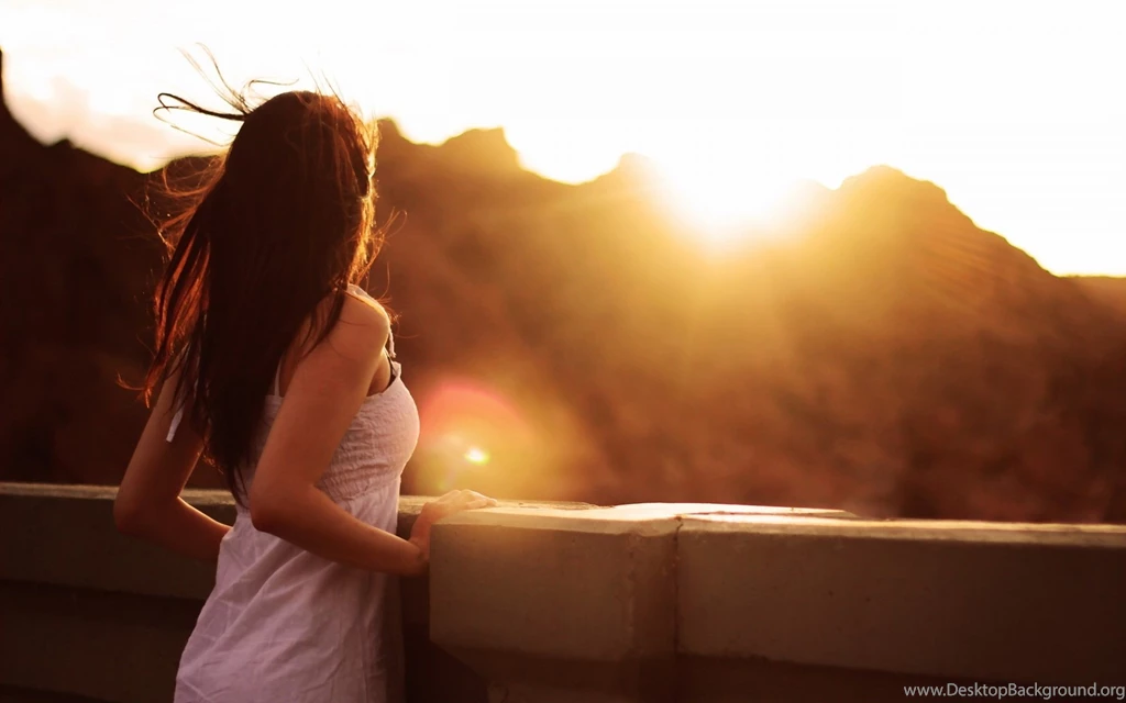 I Miss You Lonely Girl In Morning Sunshine