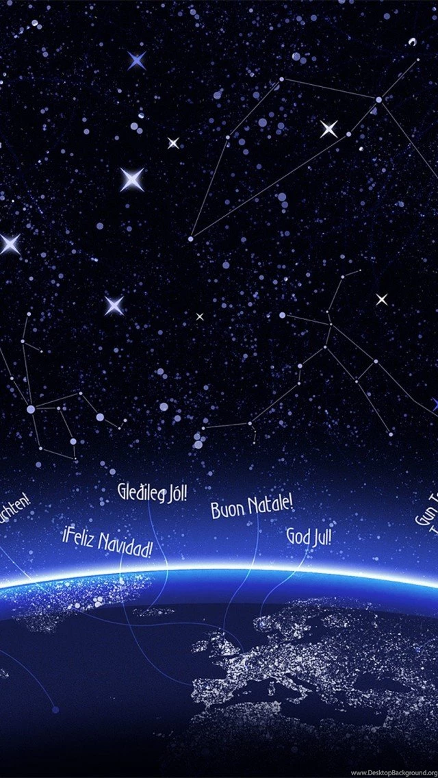 Xmas Night iPhone 5s Wallpapers Download