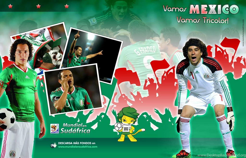 Mundial De Sudáfrica FIFA 2010: Descargar Wallpapers Mexico Ochoa ...