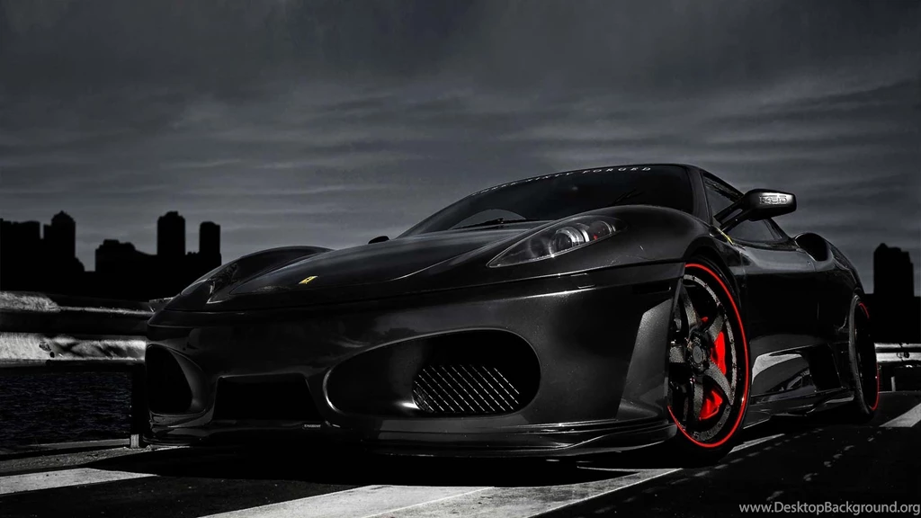 Black Ferrari Wallpapers