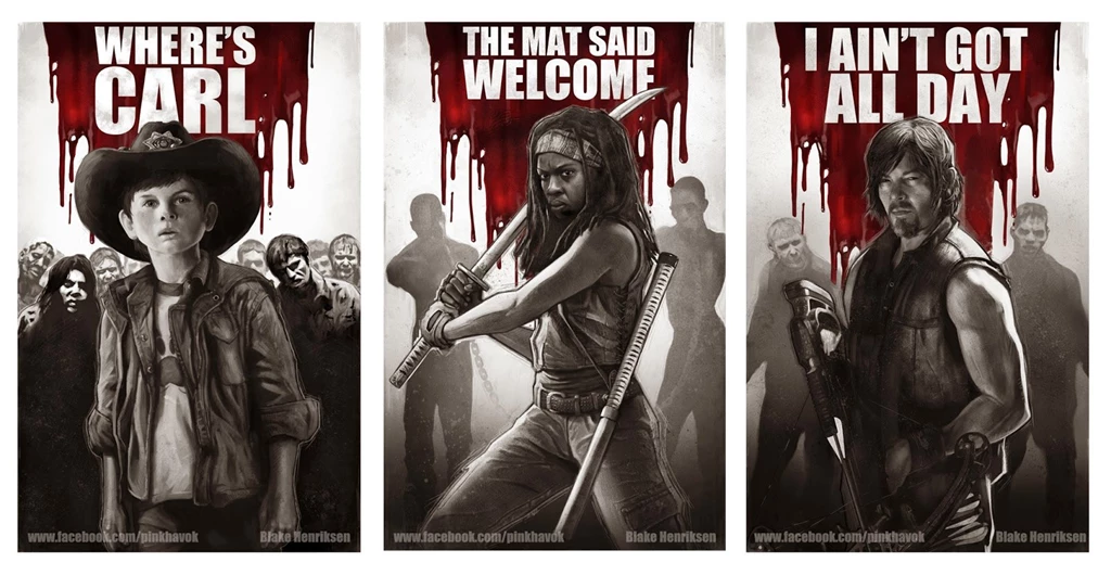 Walking Dead Prints The Walking Dead Wallpapers (37558869) Fanpop