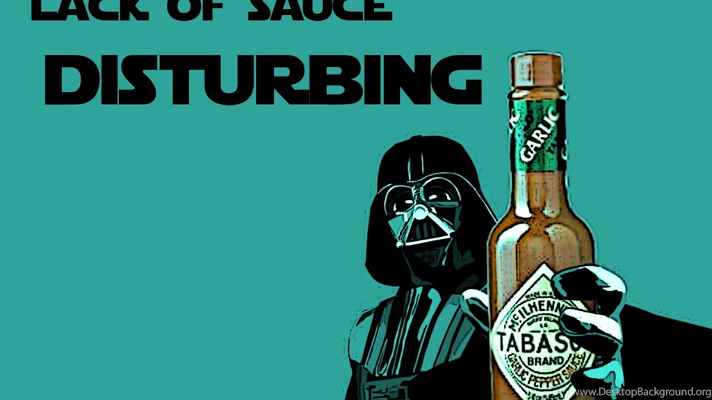 Star Wars Tabasco Sauce Blue Backgrounds Fan Art Wallpapers ...
