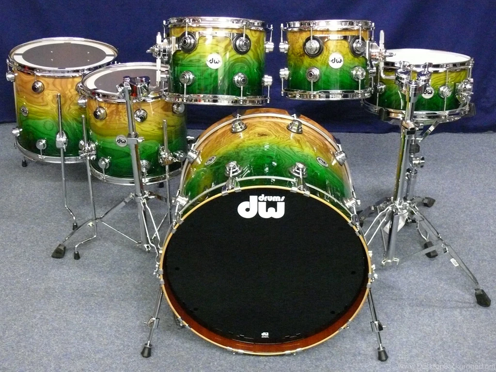 Dw DW Collector's Maple Mahogany Exotic Shellset 2012 Drum ...